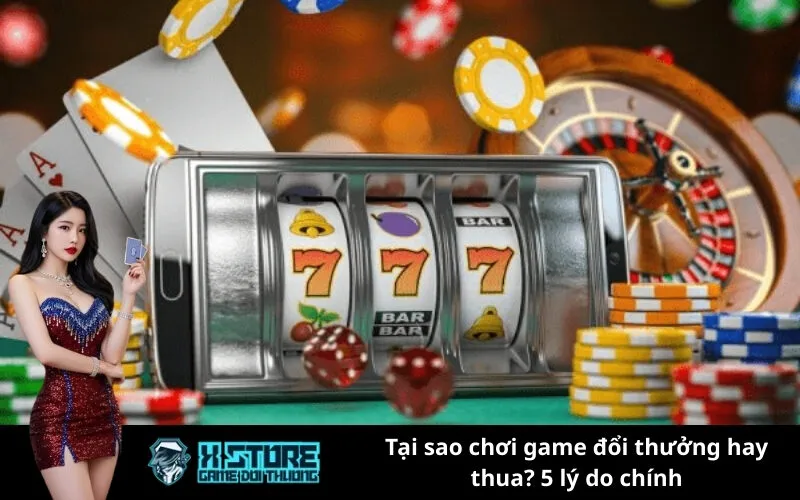 Tại sao chơi game đổi thưởng hay thua? 5 lý do chính